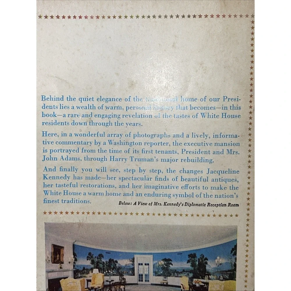 1962 Fawcett Edition The White House Today‎ and Yesterday Isabella Shelton